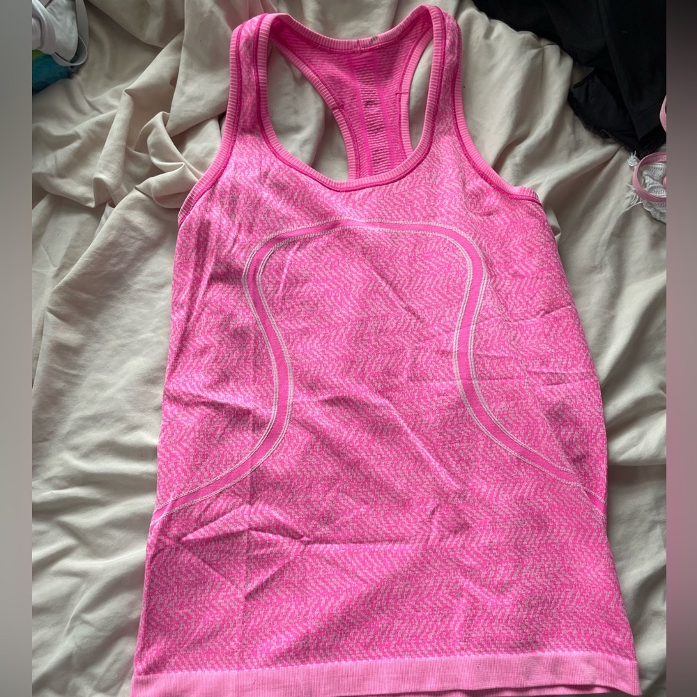 lululemon pink swiftly tech size 8
